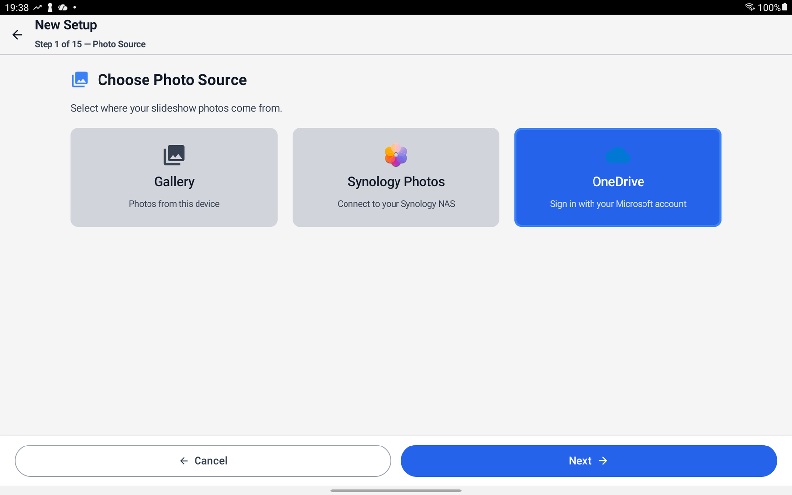 Three Photo Sources